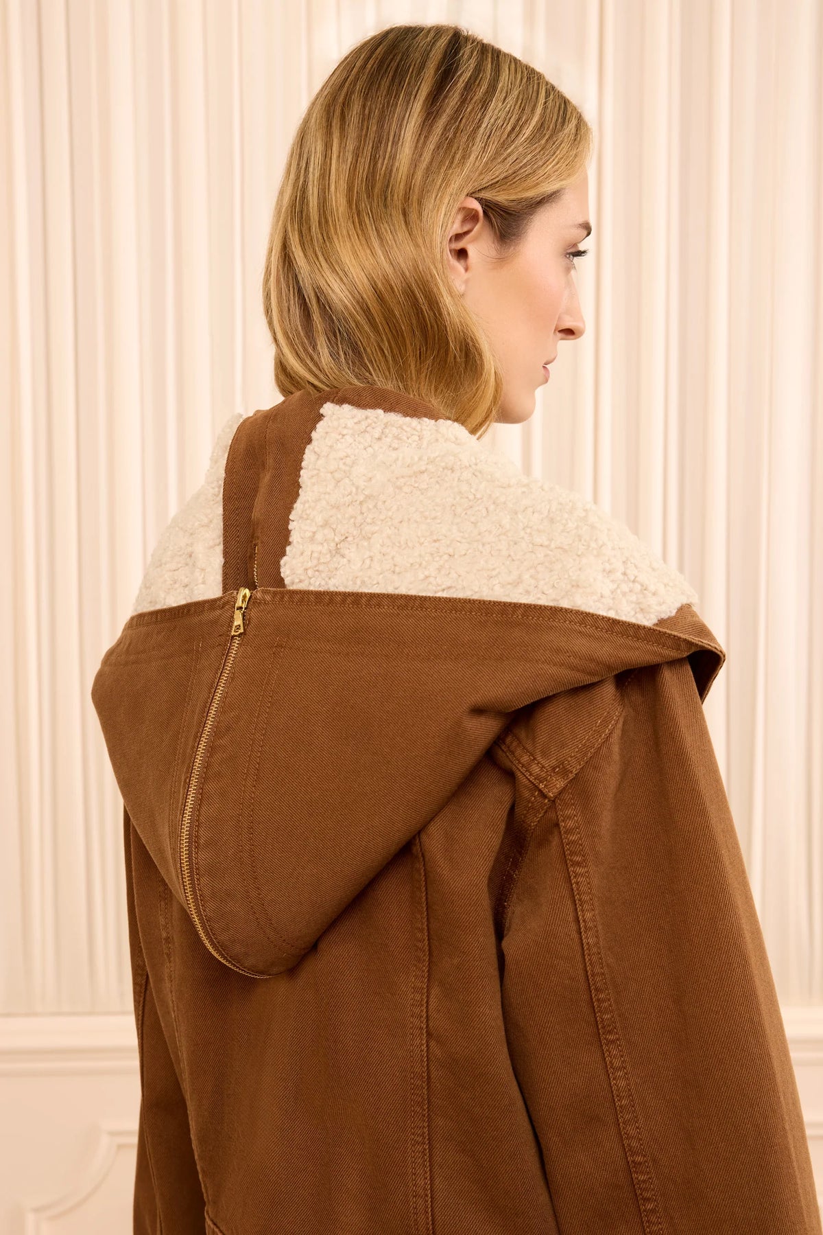 Ulla Johnson The Sybil Denim Jacket In Umber
