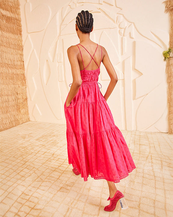 Ulla Johnson Freya Dress in Cosmos