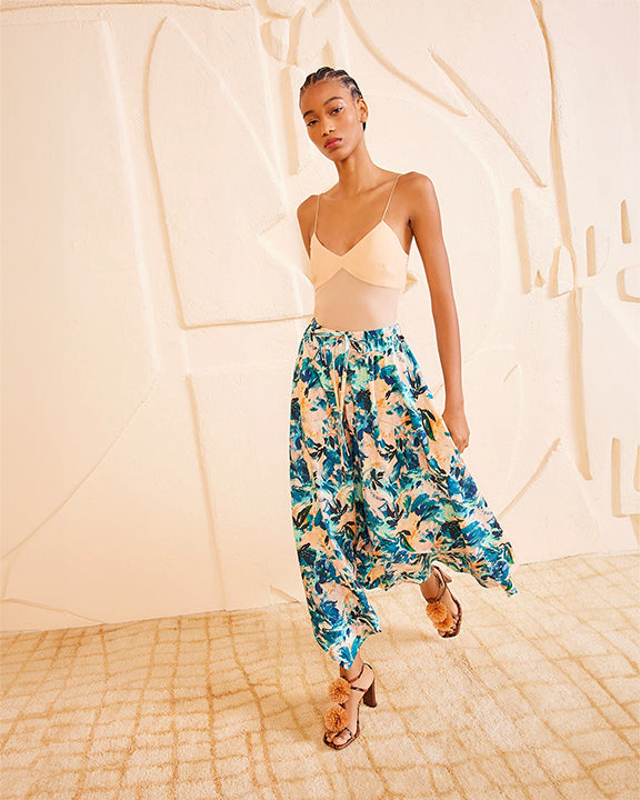 Ulla Johnson Madelyn Skirt in Delphinium