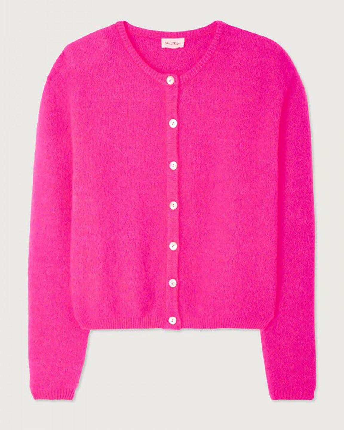 American Vintage Cardigan Vitow in Rose Florescent