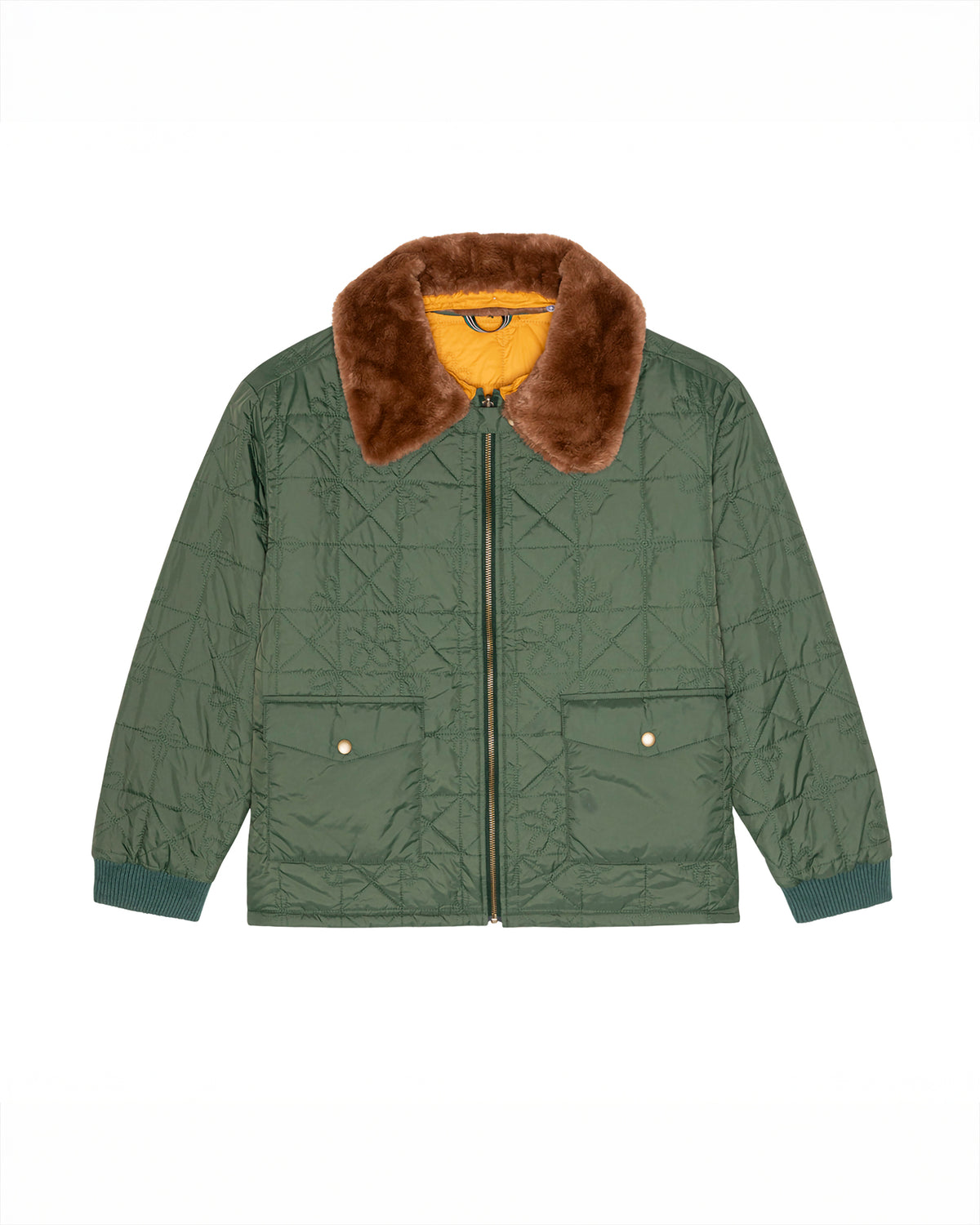 The Great. The Reversible Logger Puffer in Pine & Amber
