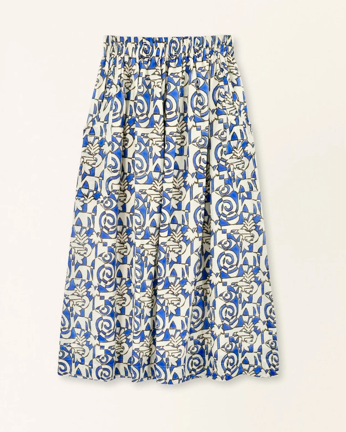 Mirth Verona Skirt in Blue Heka