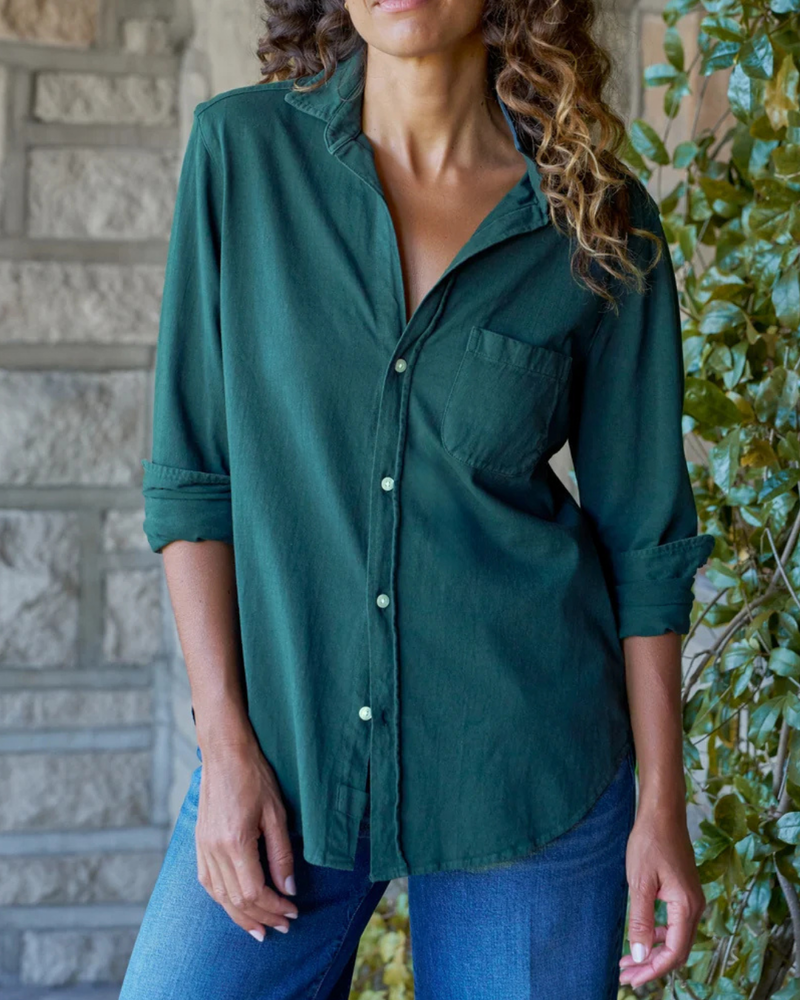 Frank & Eileen Waverly NYC Button-Up Shirt in Pine
