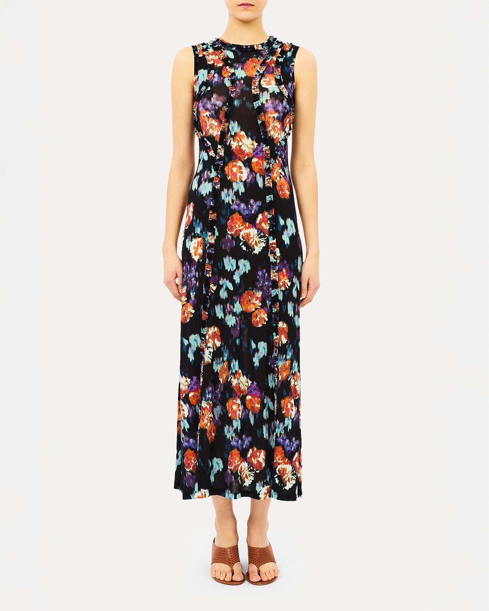 Ulla Johnson Isabelle Sleeveless Jersey Dress In Nocturne