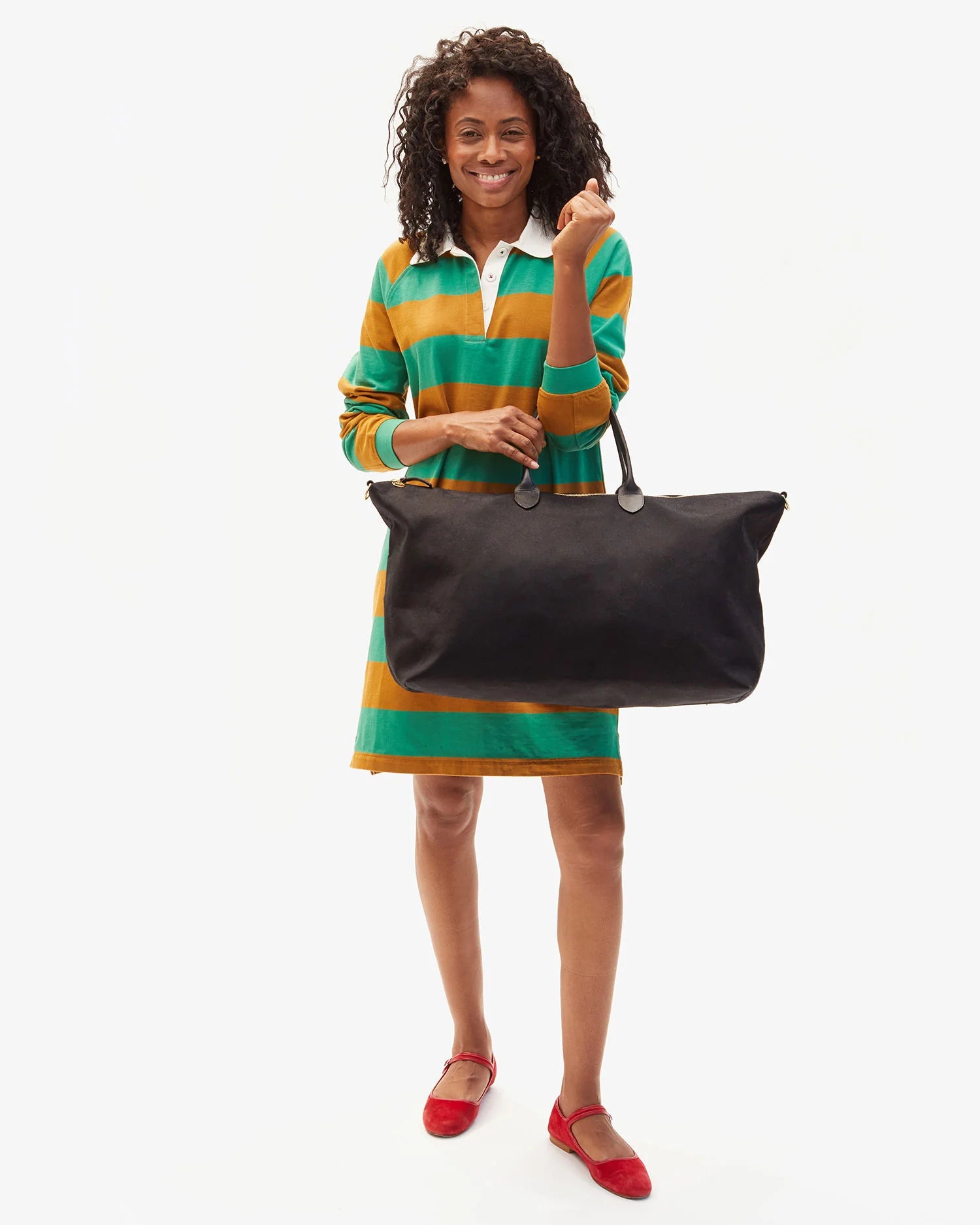 Clare v. Weekender in Black Canvas