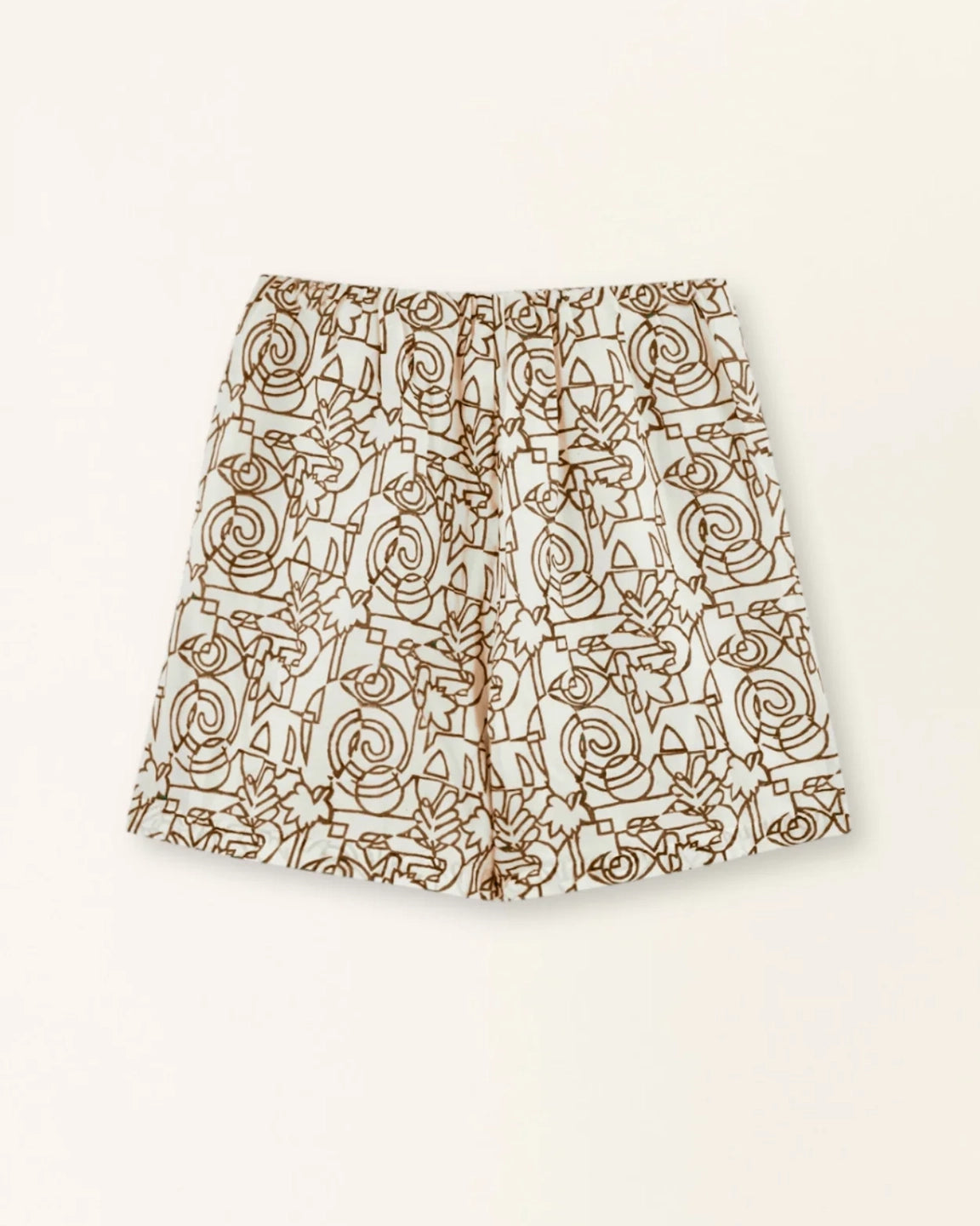 Mirth Woodstock Short in Chocolate Heka