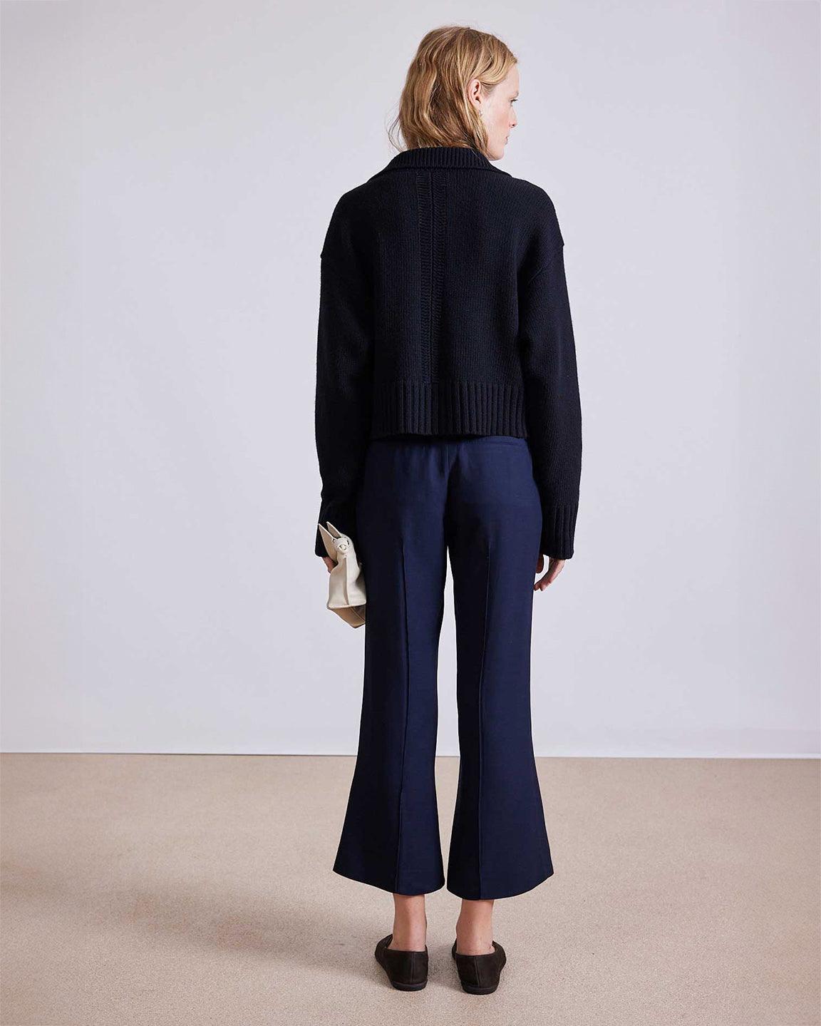 Apiece Apart Rene Flare Trouser in Midnight