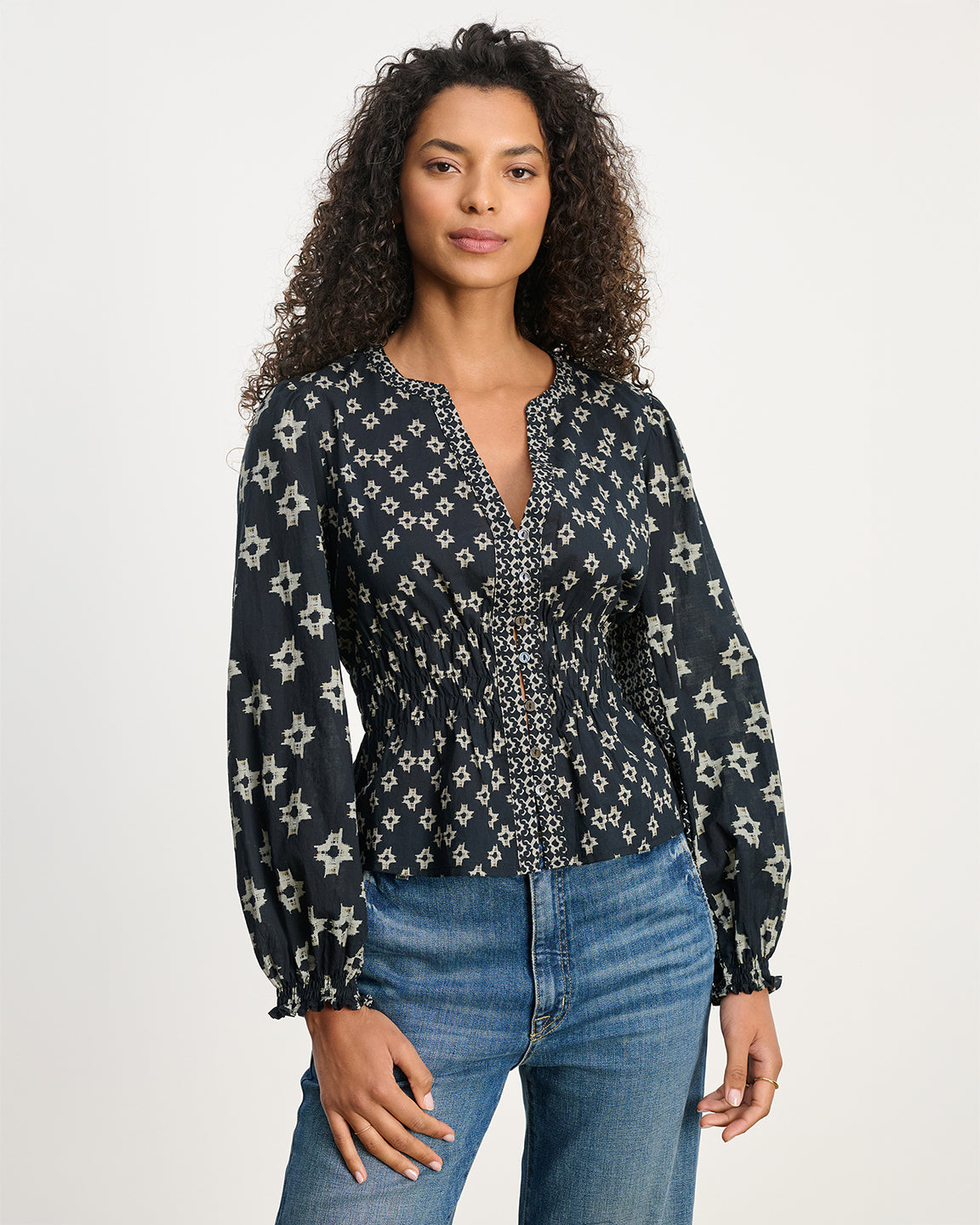 velvet by Graham and Spencer Charlotte Top in Midnight
