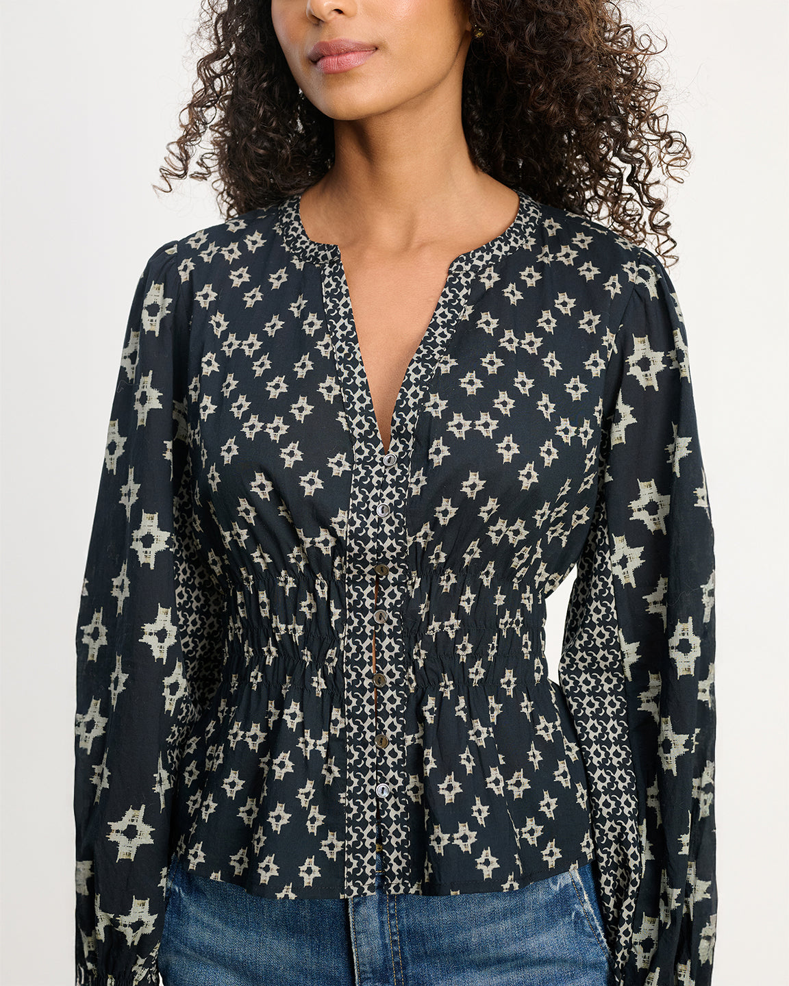 velvet by Graham and Spencer Charlotte Top in Midnight