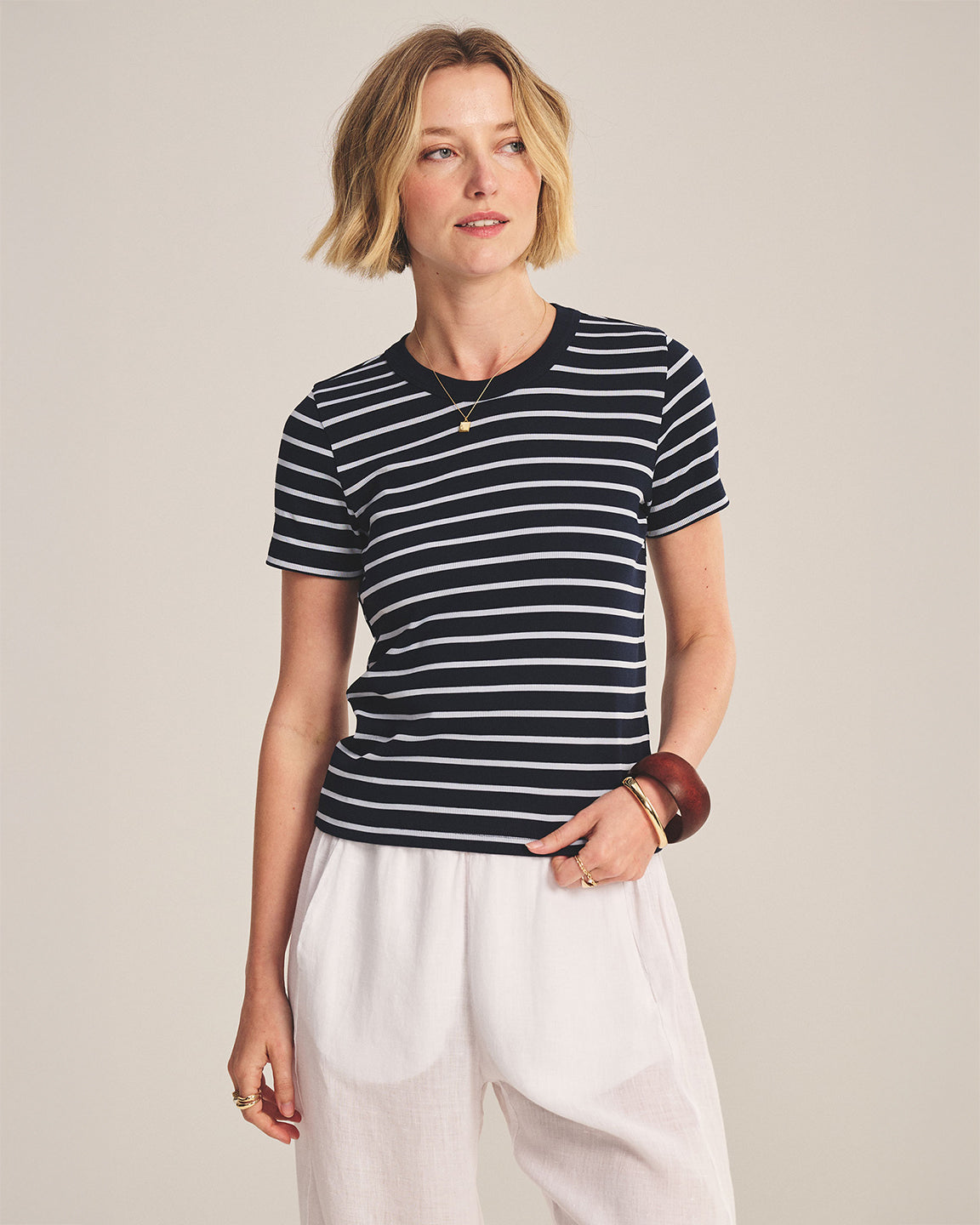 Velvet by Graham and Spencer Brenda Top in Midnight