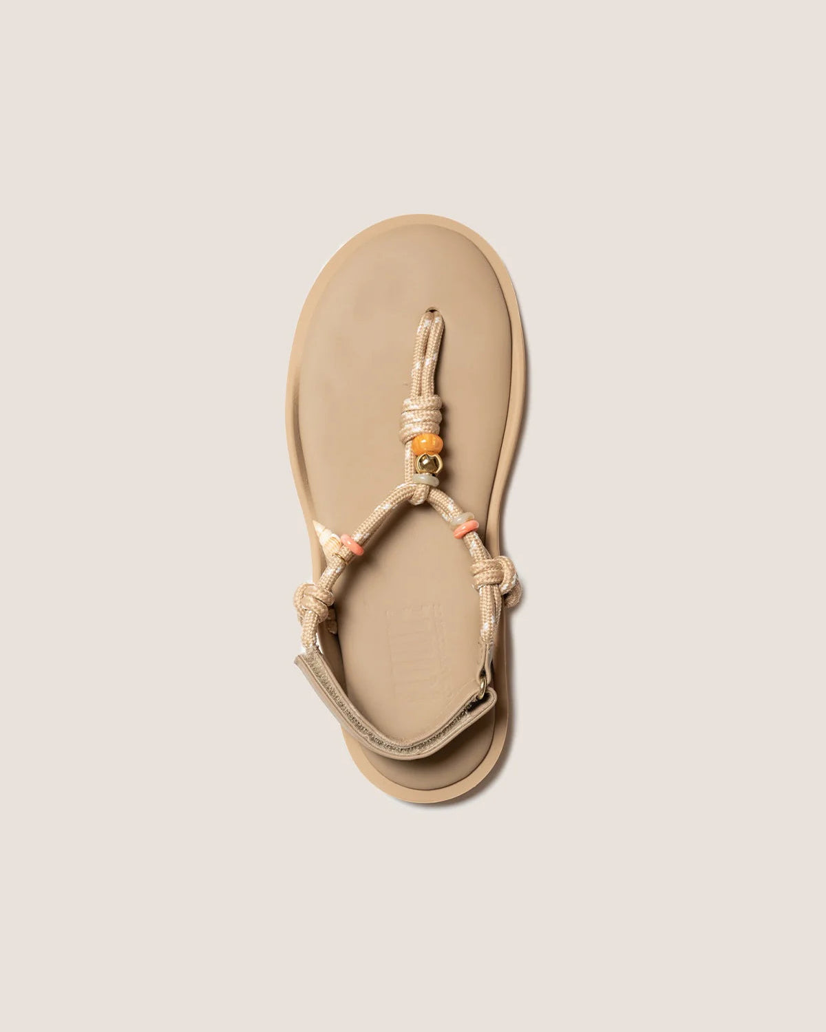 Flowze Flo Slingback Sandals in Argilla and Perline with Beads
