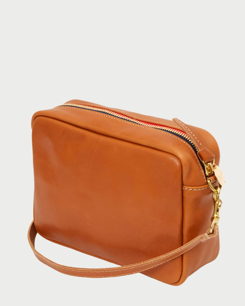 Clare V. Midi Sac in Tan Nappetto