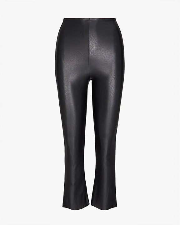 Commando Faux Leather Cropped Flare