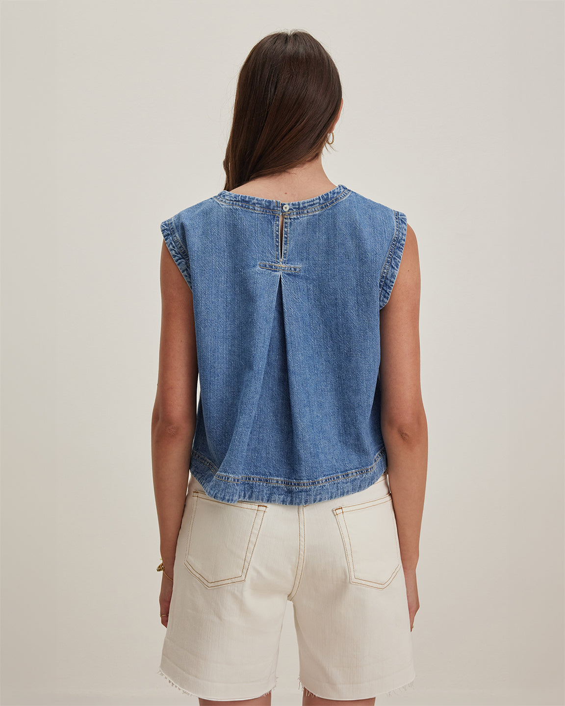 velvet by Graham and Spencer Loren Top in Indigo