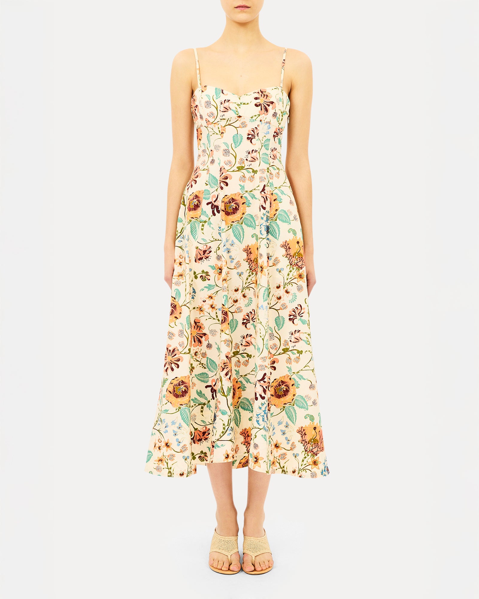 Ulla Johnson Fiora Cami Cotton Dress in Abalone or Agate