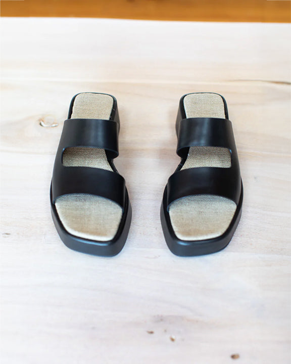 Emerson Fry Platform Slide in Black