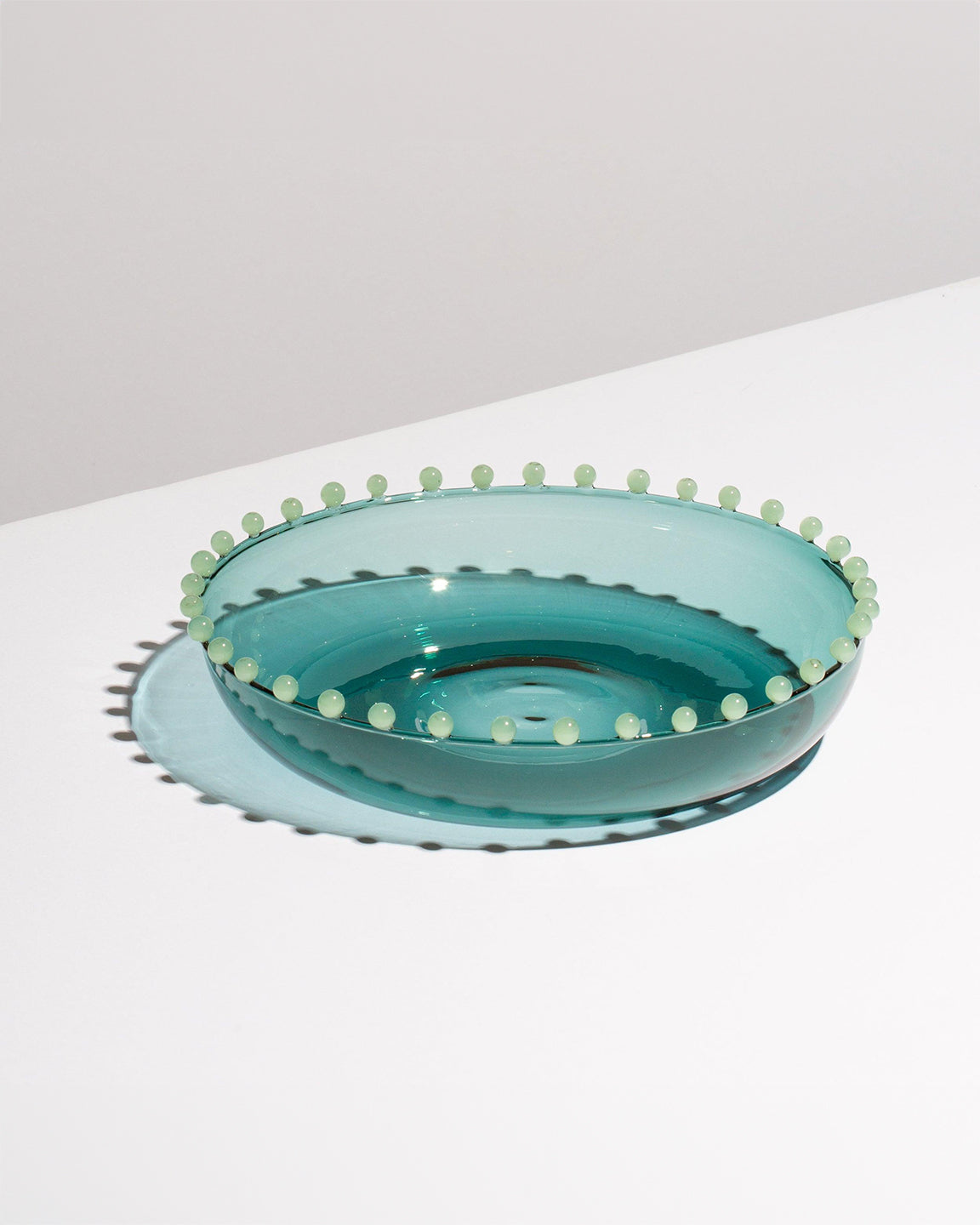 Fazeek Pearl Platter in Teal and Jade