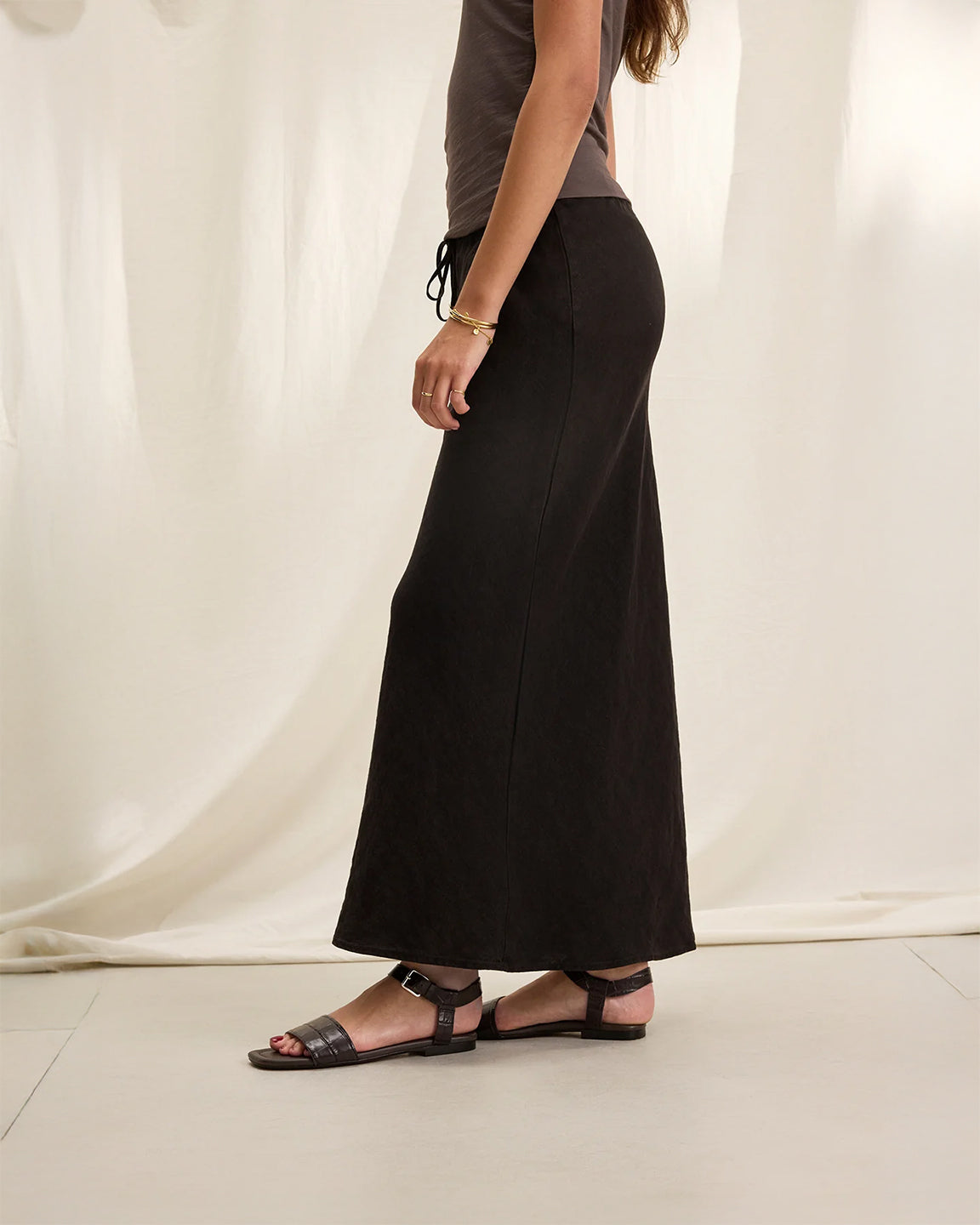 velvet by Graham and Spencer Beka Skirt in Black
