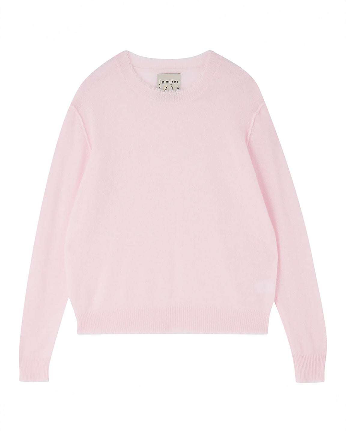 Jumper 1234 Distressed Crew in Marshmallow