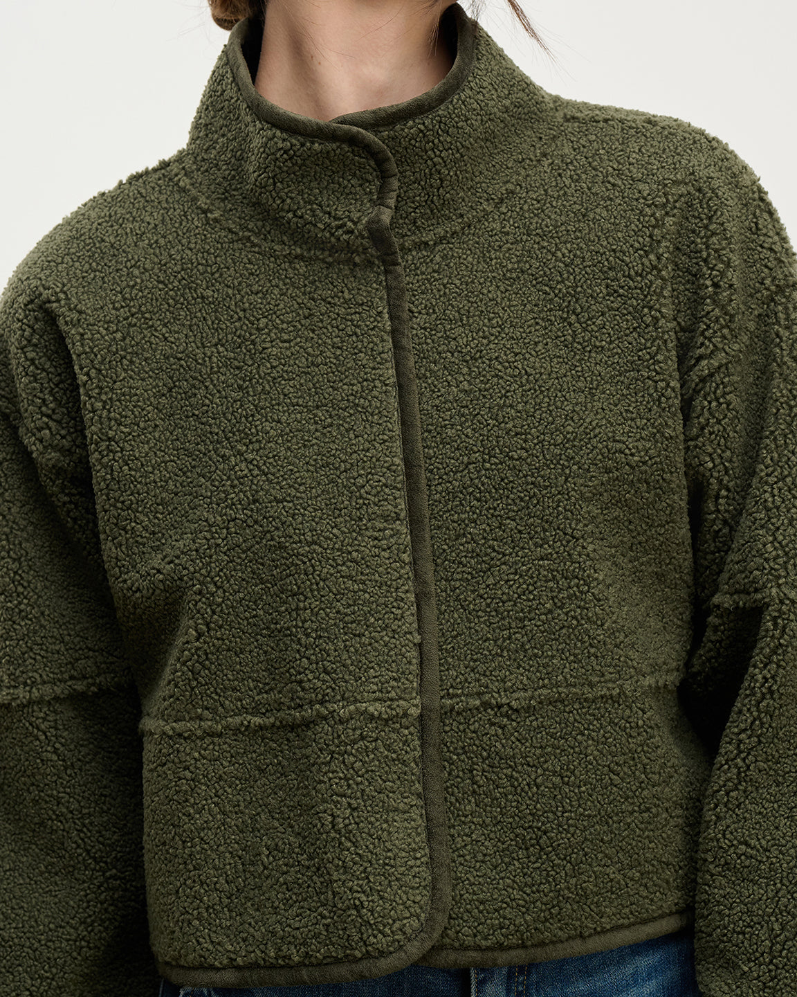 velvet by Graham and Spencer Kelly Coat in Army