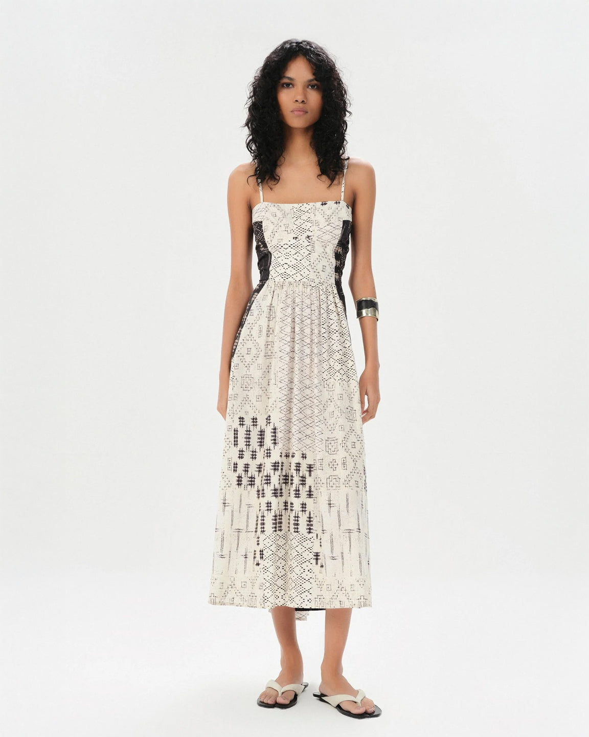 Maria Cher Zarate Maive Dress in Ecru