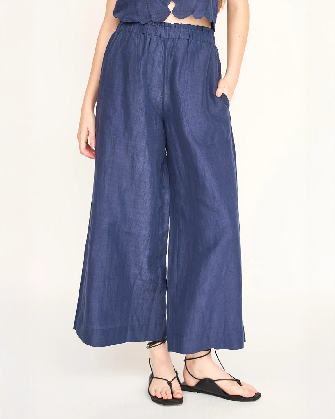 Mirth Pant in Blueberry