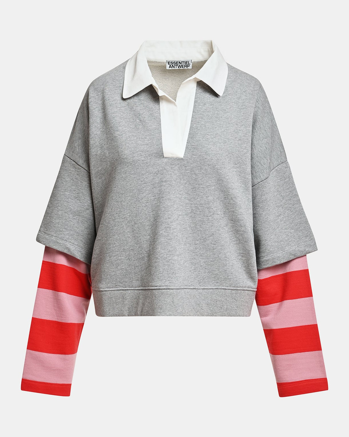 KANTELOU POLO SWEATSHIRT