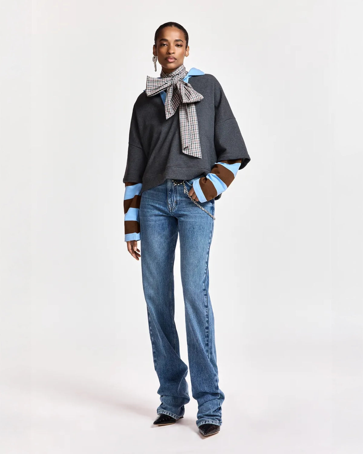 Essentiel Antwerp Kantelou Polo Sweatshirt