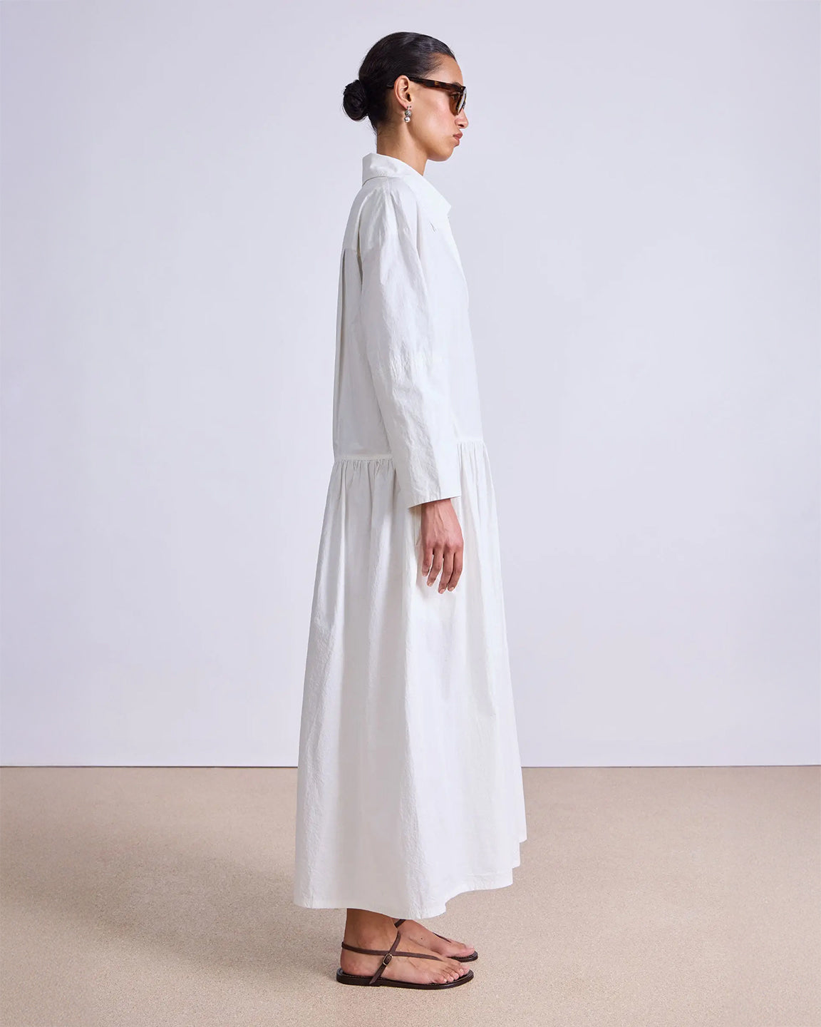 Apiece Apart Romana Maxi In Cream