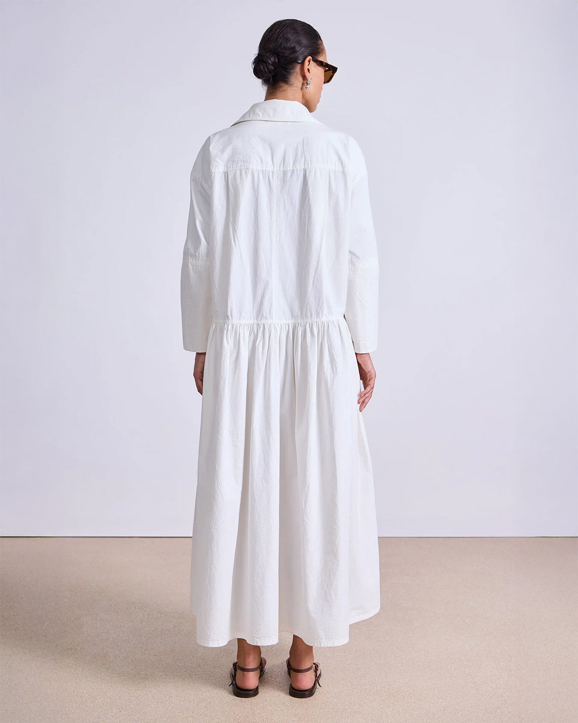 Apiece Apart Romana Maxi In Cream