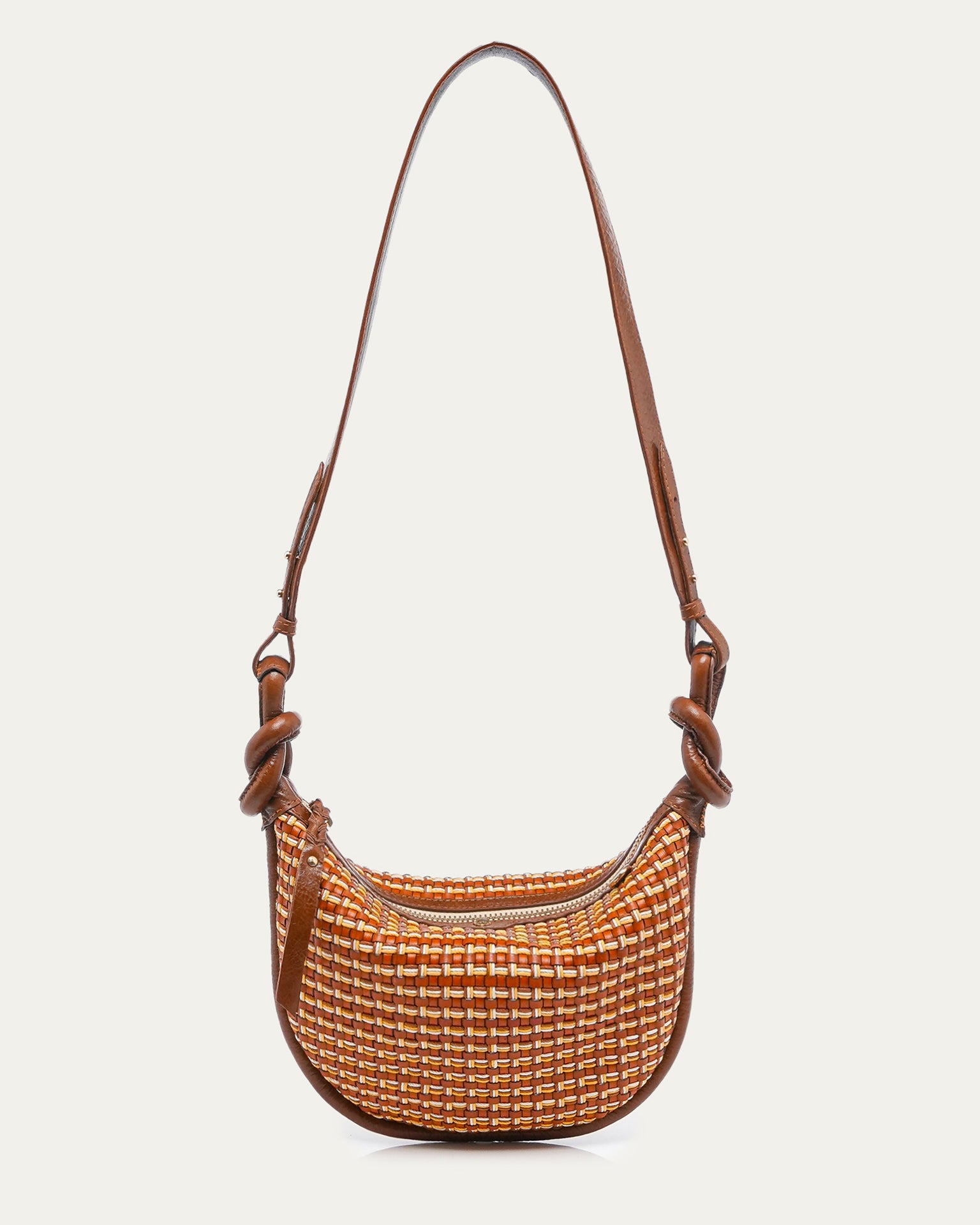 Claris Virot Little Chris Bag in Fusealis Woven Leather