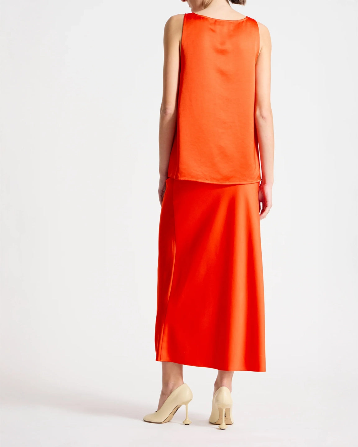 Saint Art Isola Scoopneck Tank in Mandarin