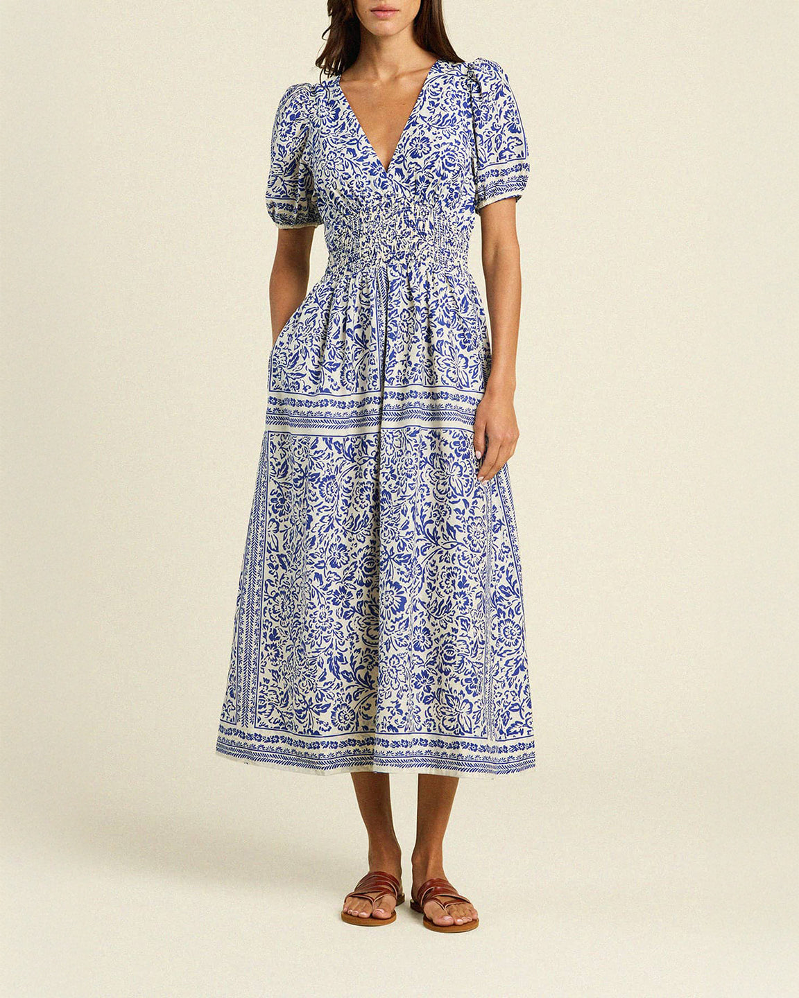 Trovata Sonia Dress In Hydra Border