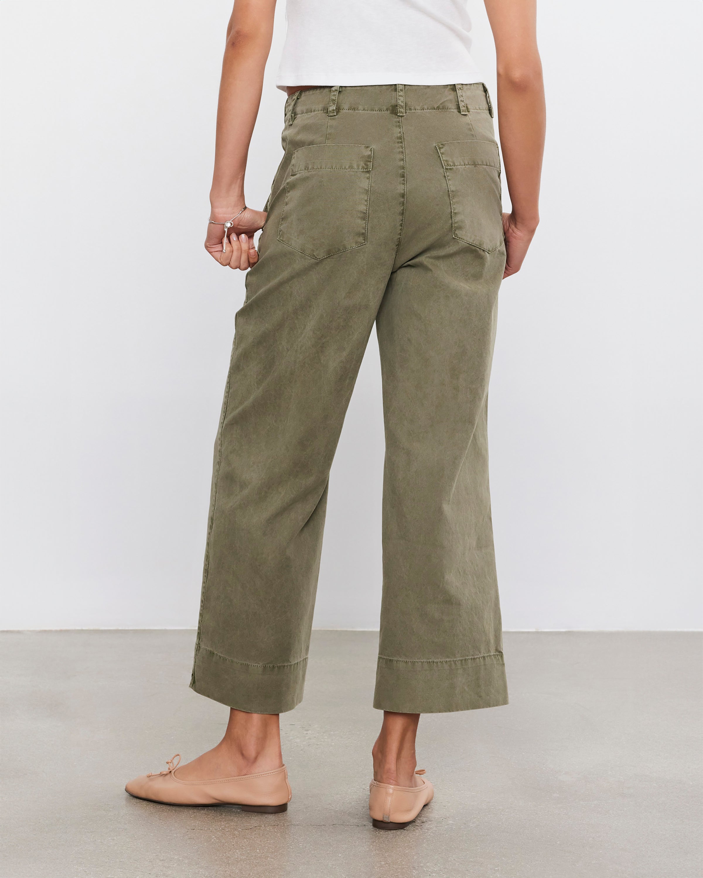 velvet by Graham and Spencer Sabine Pant in Axe