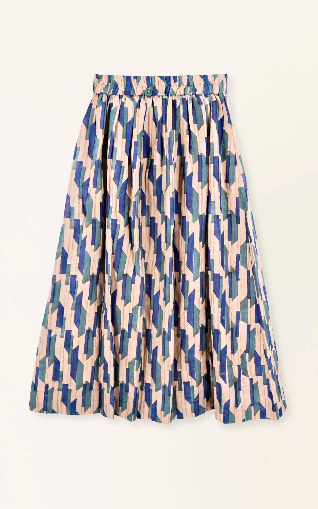 Mirth Verona Skirt In Cerulean Rainfall