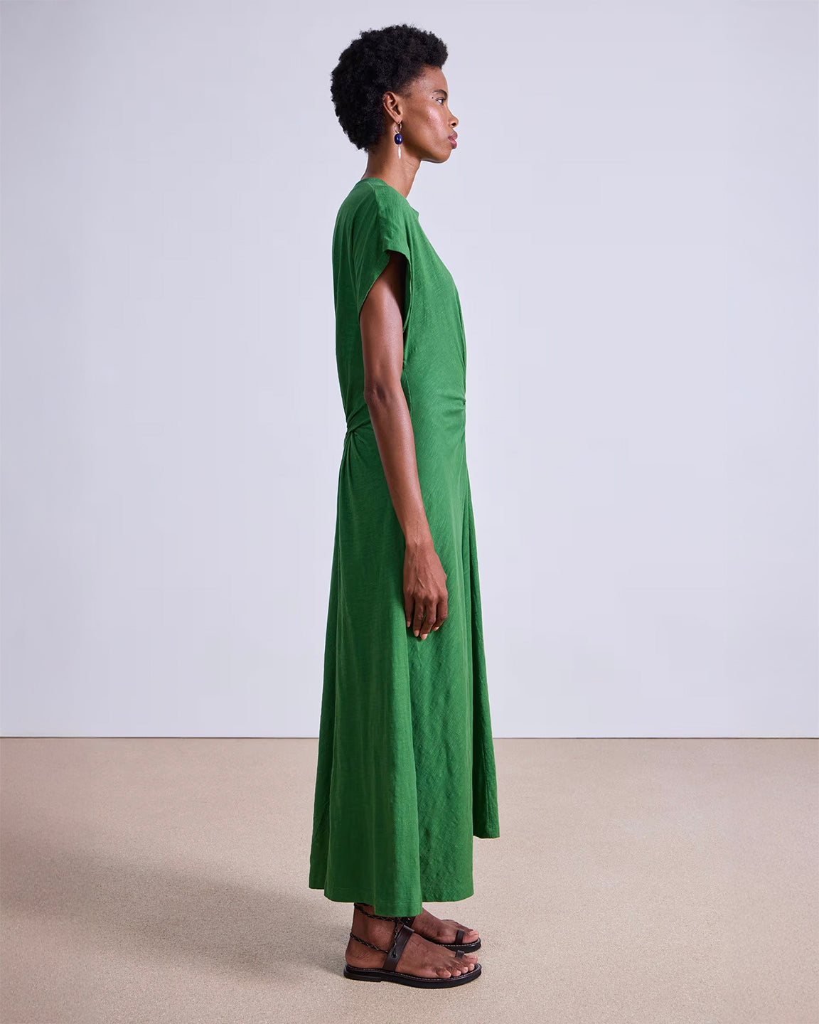 Apiece Apart Volta Twist Dress in Jardin