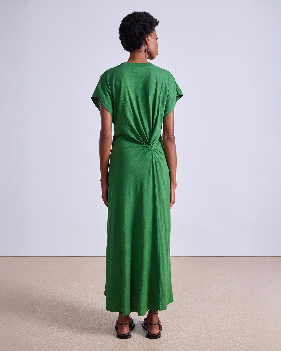 Apiece Apart Volta Twist Dress in Jardin