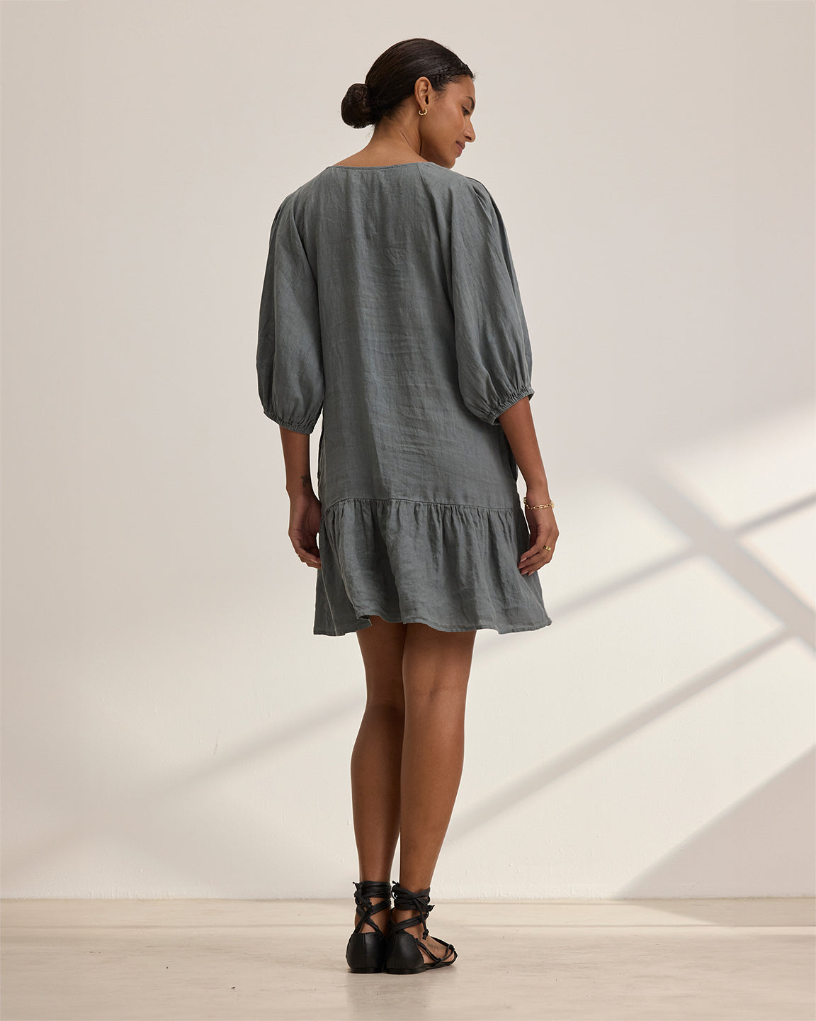 velvet by Graham and Spencer Kaylie Dress in Graphite