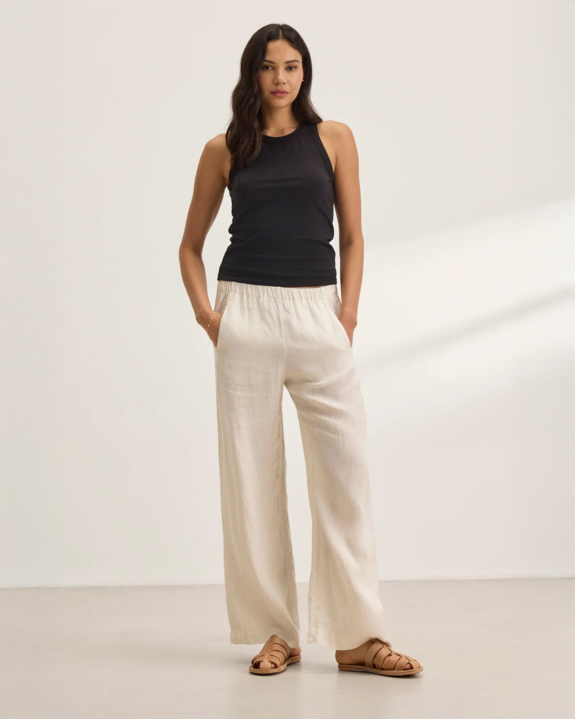 velvet by Graham and Spencer x Cleo Wade Stephanie Pants in Beach