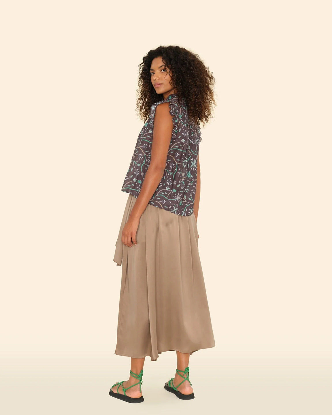 Xirena Glenda Skirt in Cool Bronze