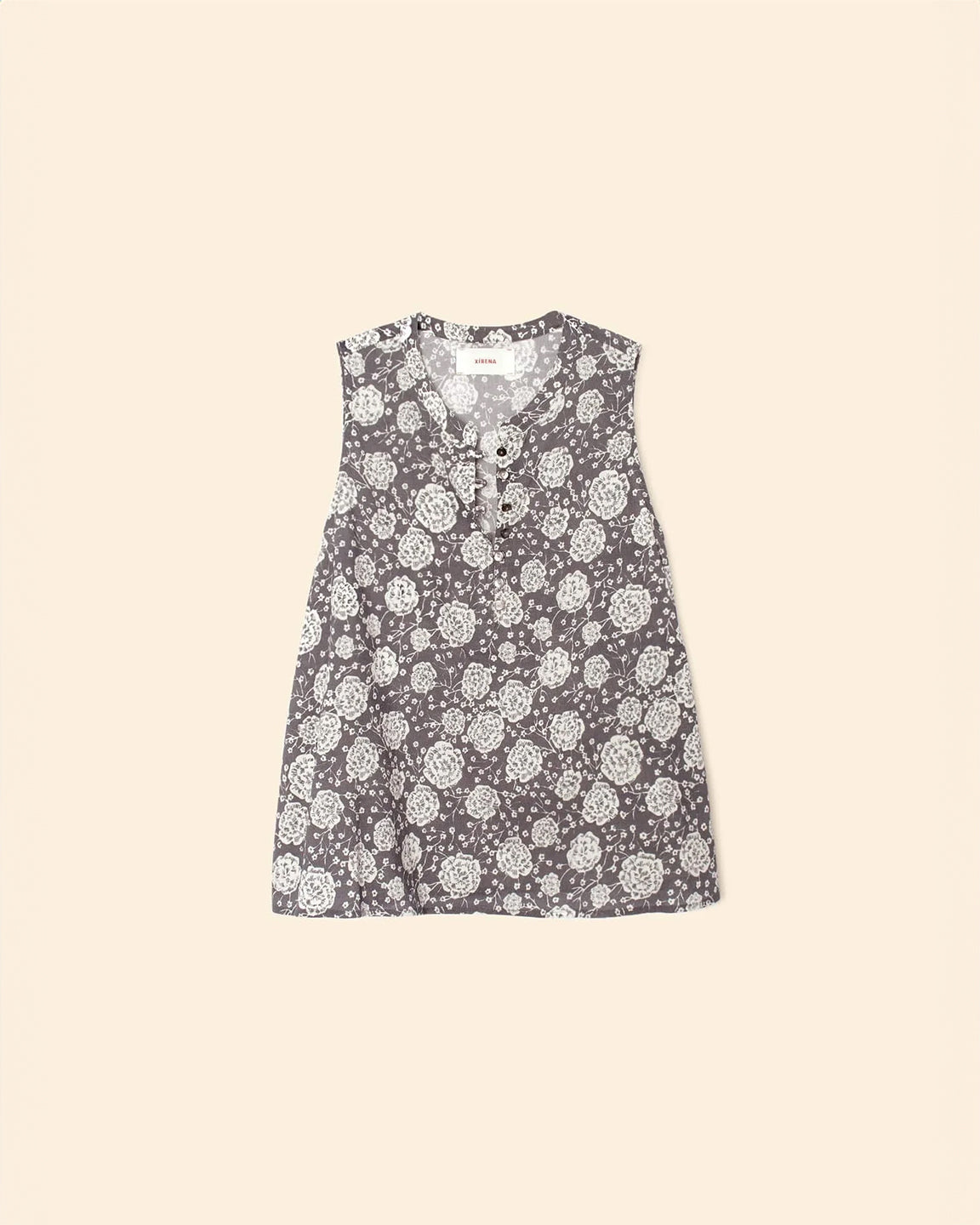 Xirena Tish Top in Smokey Gray