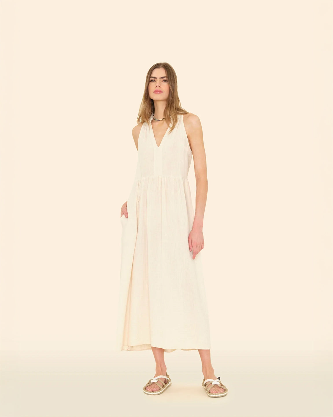 Xirena Liza Dress In Oysterette