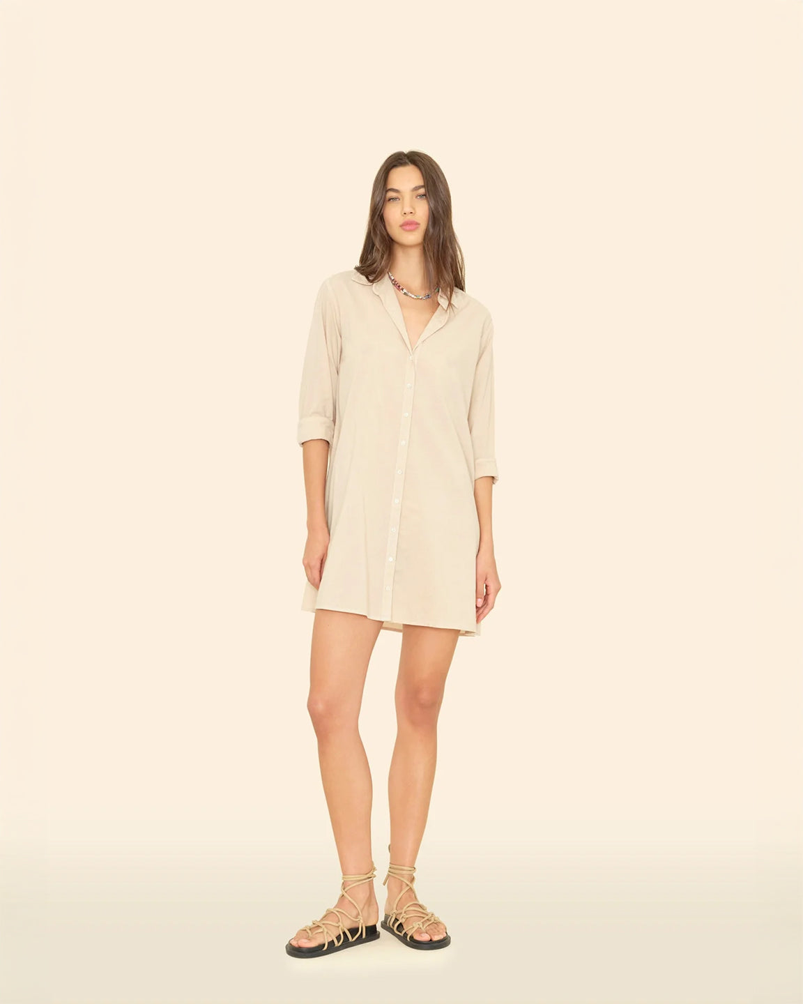 Xirena Bobby Dress In Parchment