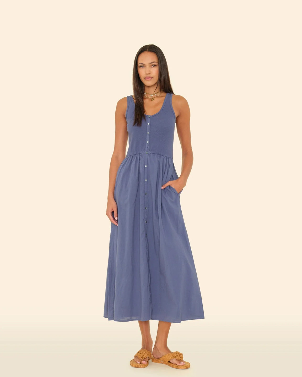 xirena dress Xirena Fenix Dress in Marlin Blue XS