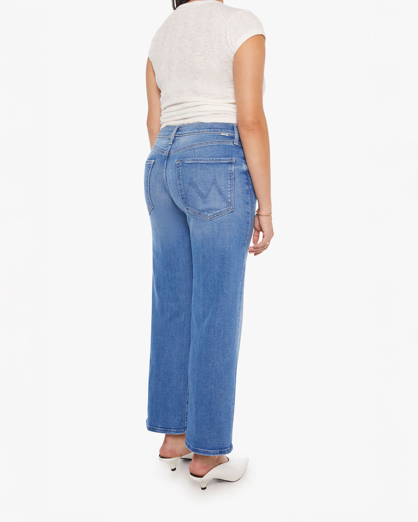 Mother The Mid Rise Rambler Zip Ankle Piece By Piece