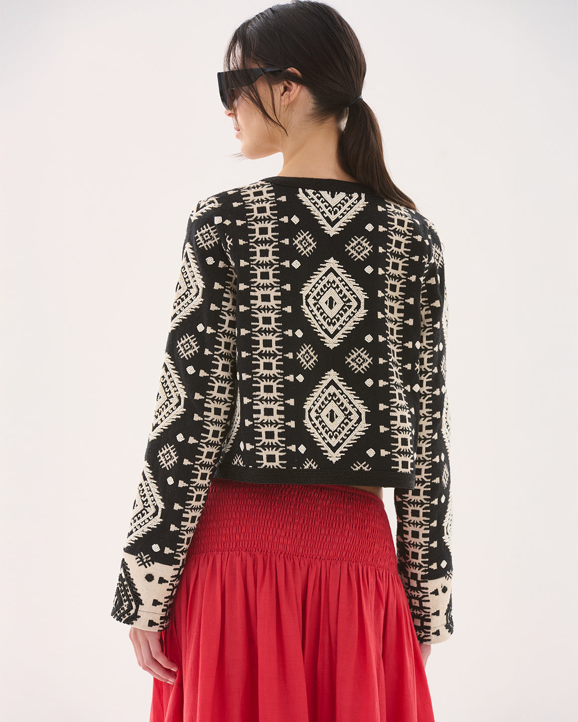 Maria Cher Gutenberg Nellie Jacket in Black