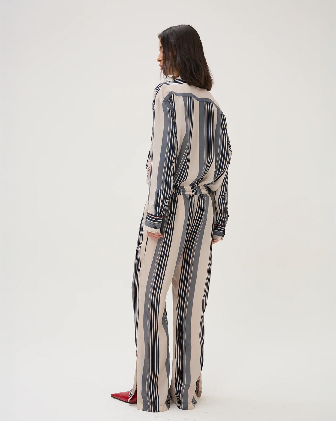 Maria Cher Jim Ari Shirt Marine