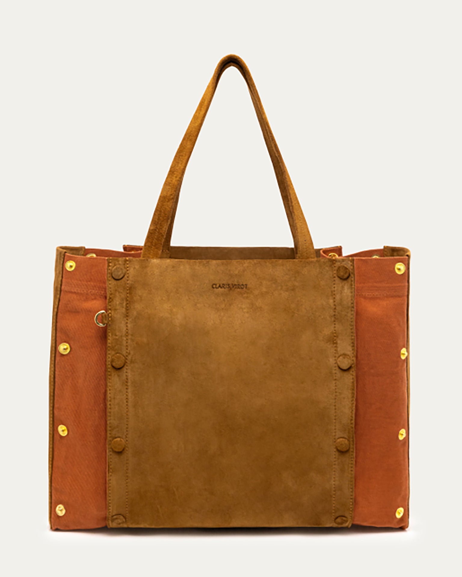 Claris Virot Joseph Bag in Tobacco Terracotta Leather