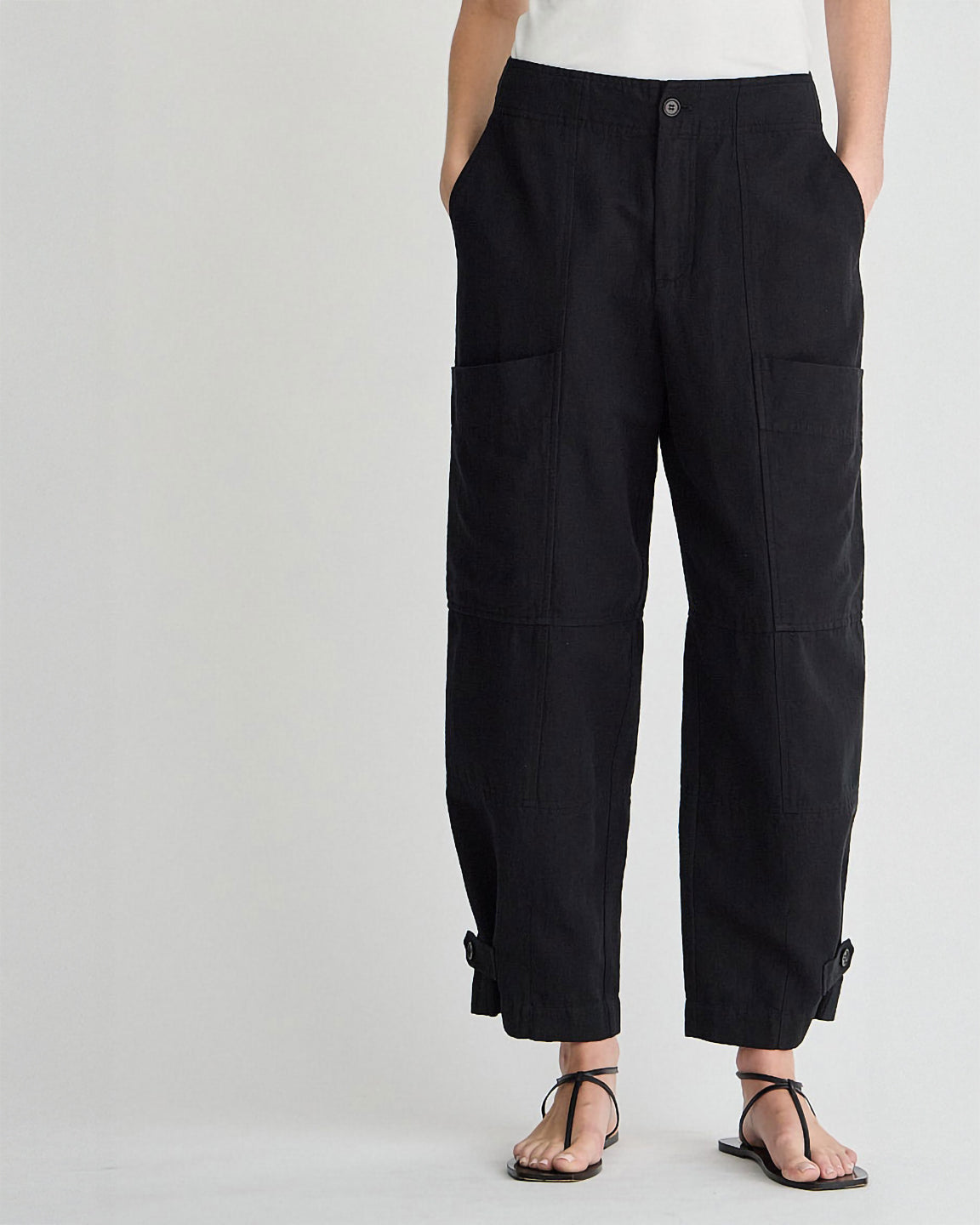Apiece Apart Juna Cargo Pant in Tobacco or Black