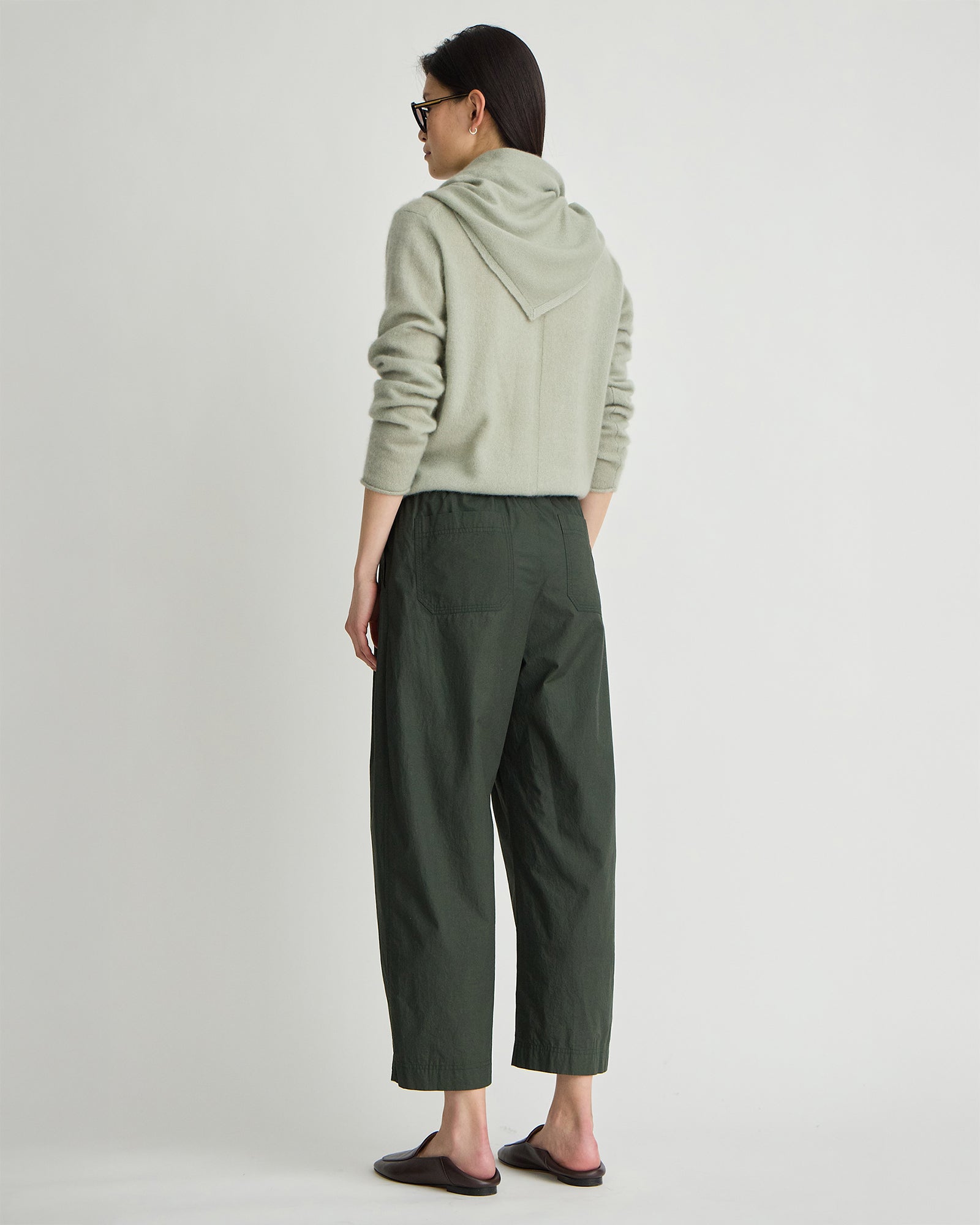 Apiece Apart Spa Pleat Pant in Rosin